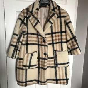 Plaid Teddy Bear Coat